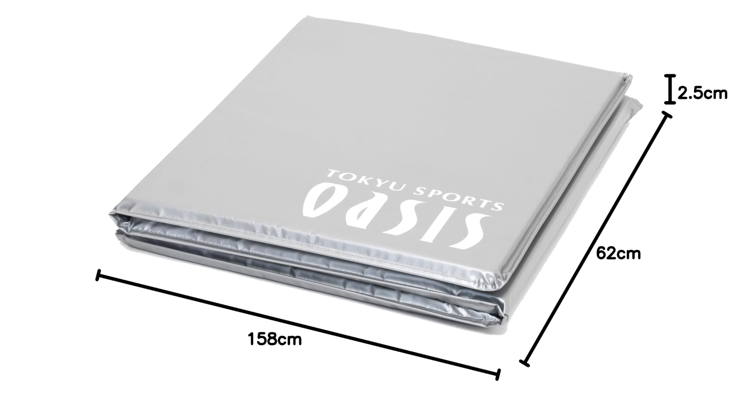 Amazon | 東急スポーツオアシス エクササイズマット 三つ折り